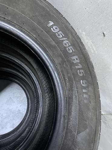 65 style: Шины 195 / 65 / R 15, Лето, Б/у, Комплект, Легковые, Корея, Kumho — 3