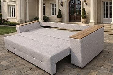 диван раскладной со съемным чехлом: Прямой диван — 5