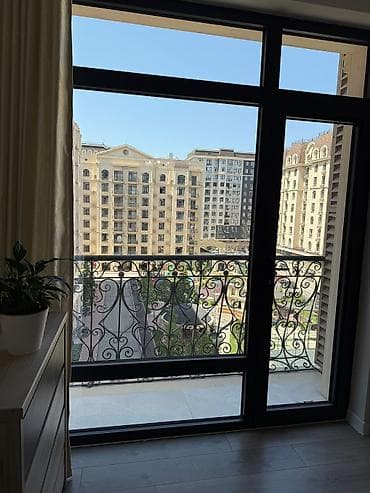 osh flat: 2 комнаты, 63 м², Асанбай мкр Элитка, 5 этаж, Евроремонт — 4