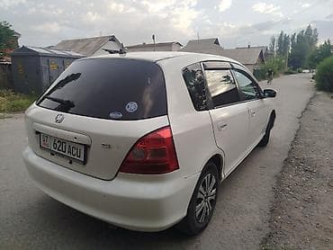 lancer evolution: Honda Civic: 2001 г., 1.5 л, Вариатор, Бензин, Хэтчбэк — 2