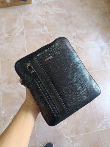 Барсетка, Butun, Материал: Натуральная кожа, Оригинал, Б/у