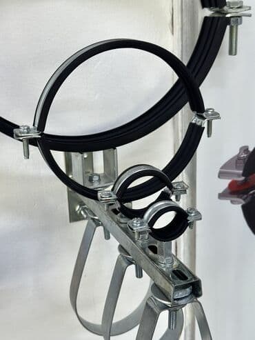 Деревообработка: Турецкие оцинкованные металлические хомуты высокого качества для труб — 3