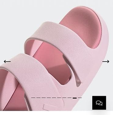 Личные вещи: Босоножки, 39, 39.5, 40, Adidas, Новый, цвет - Розовый, Самовывоз, Платная доставка — 3