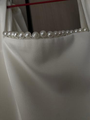 платье на прокат: Вечернее платье, Классическое, Длинная модель, С рукавами, S — 4