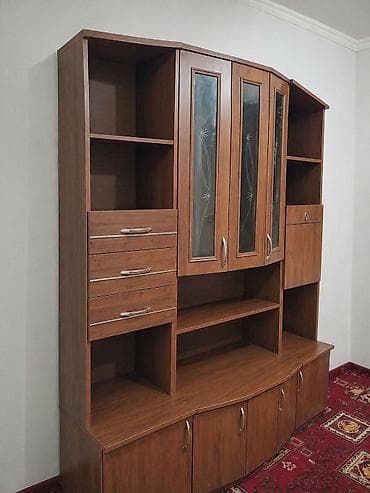 добор на двери: Кухонный гарнитур, Б/у, цвет - Зеленый, ДСП — 2