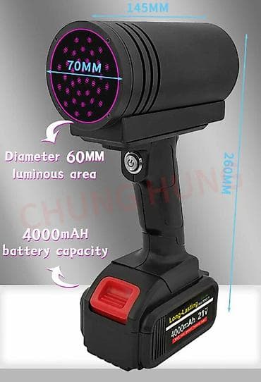 уф лампы: Ультрафиолетовый фонарик для определения шпаклевки на автомобиле — 6