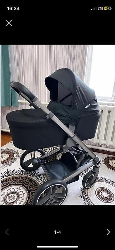 Детская коляска 2 в 1, универсальная система для новорождённого и