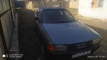 Audi 80: 1987 г., 1.8 л, Механика, Бензин, Седан