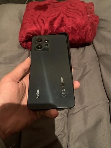 рассрочка выкуп: Redmi, Redmi Note 12, Б/у, 128 ГБ, цвет - Черный — 1