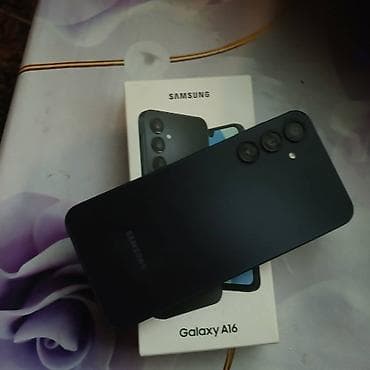 а30 s: Samsung Galaxy A16, Б/у, 128 ГБ, цвет - Черный, 2 SIM — 3