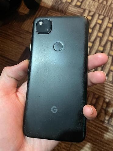 google pixel 4a 5g: Google Pixel 4A, Б/у, 128 ГБ, цвет - Черный, 1 SIM, eSIM — 2