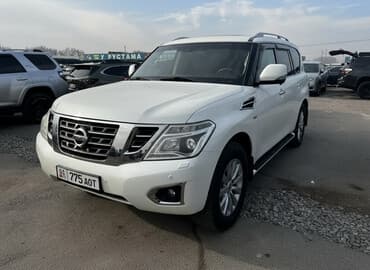 зимние шины новые: Nissan Patrol: 2014 г., 5.6 л, Автомат, Бензиновая, Внедорожник — 1