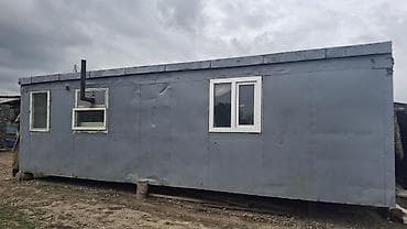 металлические гараж: Металлический бытовой вагончик/модульное помещение. - — 1