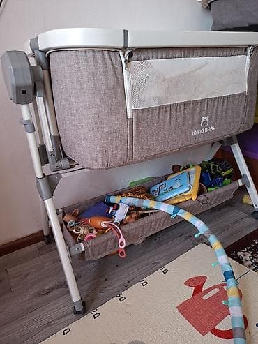 Детский мир: Детская прикроватная кроватка Ining Baby - Тип — 1
