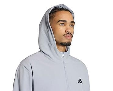 Эркектер кийими: Эркектердин толстовкасы, M, Adidas, Жаңы, түсү - Боз, Өзү алып кетүү — 3