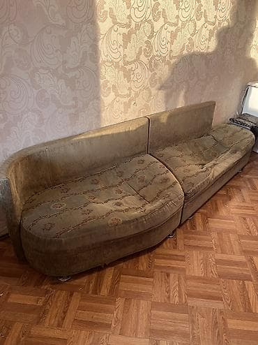 Диваны: Модульный диван, Б/у — 2