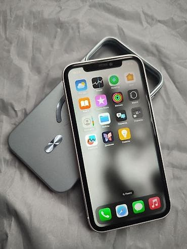 iphone xr 10: IPhone Xr, Б/у, 128 ГБ, Серебристый, Кабель, Чехол, 100 % — 2