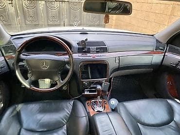 mercedes benz s class 2003: Mercedes-Benz S-Class: 2002 г., 5 л, Типтроник, Бензин, Седан — 10