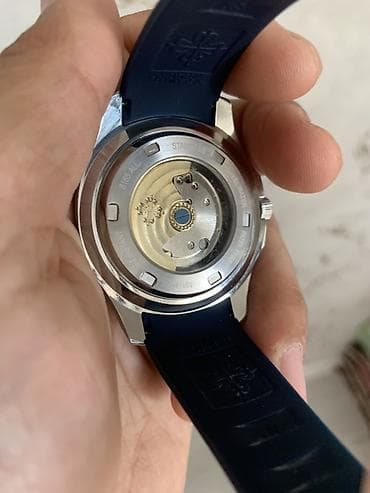 электро зажигалки: Часы Patek Philippe Aquanaut (стиль), синие - Корпус из нержавеющей — 3