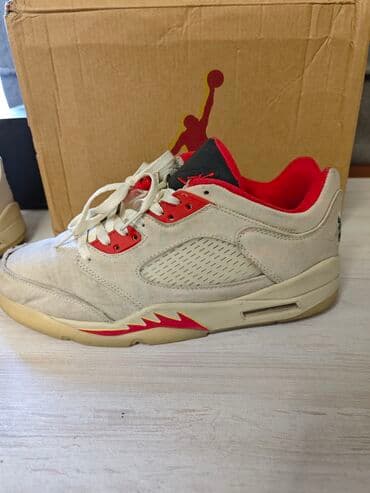 ретро 4: Мужские кроссовки, 43, Air Jordan, Б/у, цвет - Бежевый — 2