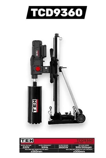 Алмазные установки и отбойный молоток TEH — профессиональный