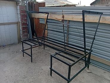 max safe: Скамейка Металл, Со спинкой, Без крыши — 2