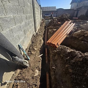 система капельного полива: Канализационные работы под ключ - Монтаж наружной канализации частных — 3