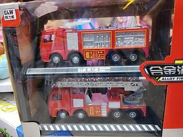 alcatel pop 3: Набор игрушечных пожарных машин GLW (Alloy Fire Truck) - Комплект из — 3