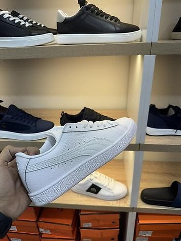 Мужские кроссовки, 39, 40, 41, Puma, Новый, цвет - Белый, Самовывоз