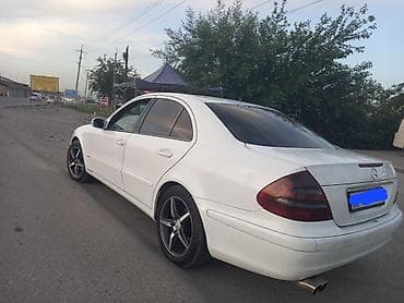 Унаа сатуу: Mercedes-Benz E-Class: 2003 г., 2.2 л, Кол менен иштөөчү, Дизель, Седан — 4