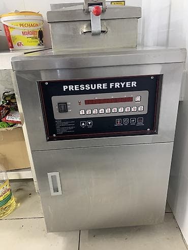 мороженое доставка: Промышленная наплитная фритюрница высокого давления (Pressure Fryer) — 1
