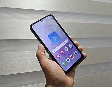 samsung galaxy a33: Samsung Galaxy A35, Б/у, 128 ГБ, цвет - Синий, 1 SIM, 2 SIM, eSIM — 9