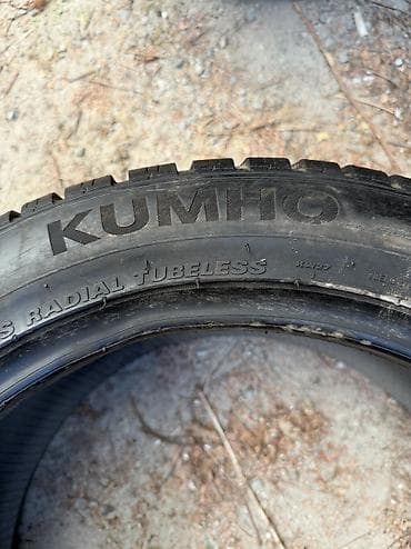 17: Шины 245 / 45 / R 17, Зима, Б/у, Пара, Легковые, Корея, Kumho — 4