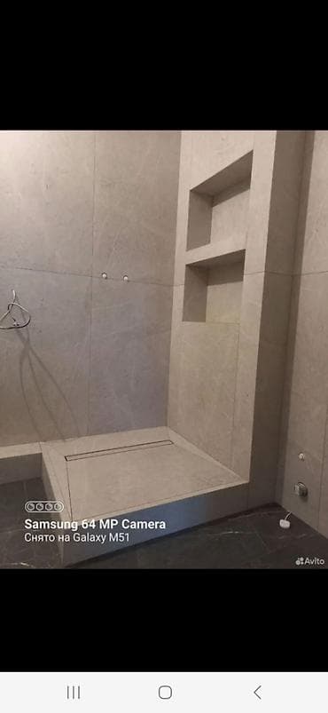 Укладка керамогранита и мозаики.Подиумы, душевые поддоны любой
