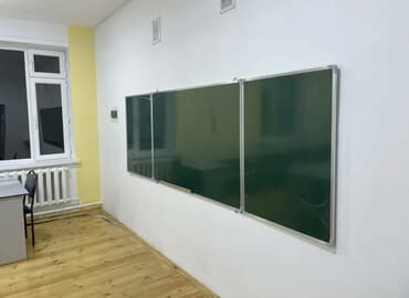 бесшумный компрессор для аквариума: Классическая школьная меловая доска, настенная, трёхсекционная — 3