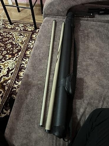 Бассейны: Бильярдный кий разборный + тубус - Кий из светлого дерева — 3