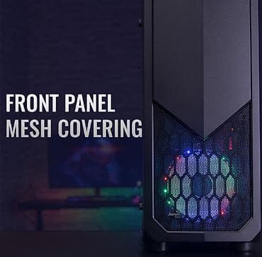 Комплектующие для ПК: Корпус ПК, Новый, AeroCool, ATX, цвет - Черный — 3