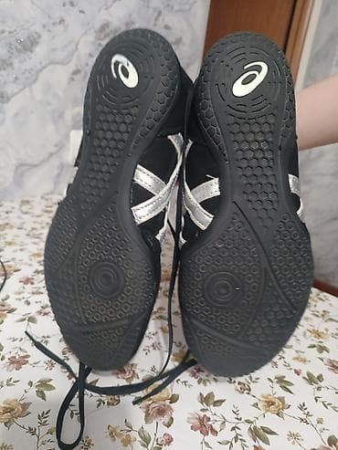 волейбольный обувь: Кроссовки для борьбы (рестлинг/грепплинг) Asics - Модель: J902Y — 3
