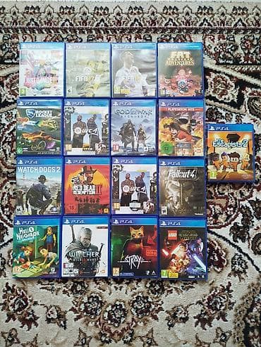 Продажа и Обмен игр для PlayStation 4 (диски в боксах). В набор
