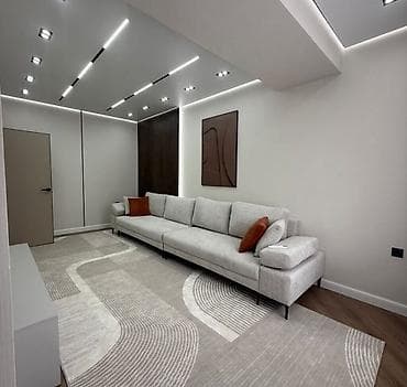 110: 2 комнаты, 59 м², Асанбай мкр Элитка, 5 этаж, Дизайнерский ремонт — 1