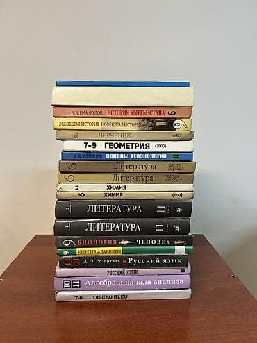 для книги: Комплект школьных учебников и пособий (основная и старшая школа, 6–11 — 1