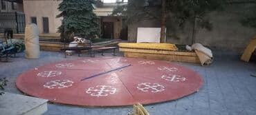 полатку: Аренда юрты, Каркас Деревянный, 85 баш, С полом, Стол, Самовар — 1