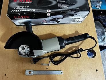 ушм: Новый, От электросети, Atec, 180 мм, Другая мощность, 8000 об/мин — 2