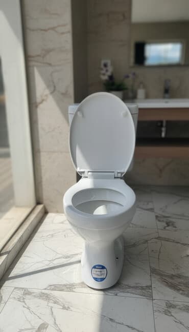 Кургаткычтар: Унитаз Полго орнотуу, Жаңы, Материалы: Керамика — 1