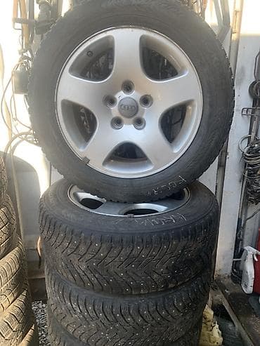 55: Колеса в сборе 205 / 60 / R 16, Зимняя шипованная, Комплект, Литые, отверстий - 5 — 1