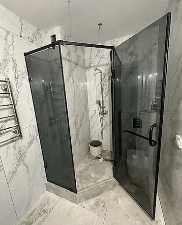 solutions upper: 🚿 Трапециевидные душевые перегородки из стекла | Под заказ — 2