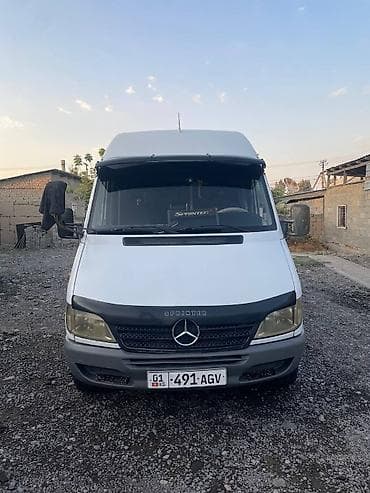 b class: Mercedes-Benz Sprinter, длинная база, высокий потолок, белый — 1