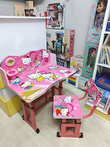Мебель: Парты 3-8 лет, в коробках. Более бюджетный вариант. 7 апреля 2 /10 — 2