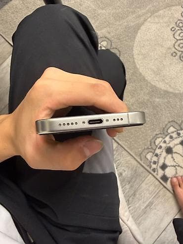 айфон 16е: IPhone 15 Pro, 256 ГБ, цвет Natural Titanium. Смартфон Apple с — 9