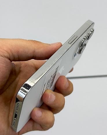 телефоны бу ош: IPhone 14 Pro, Б/у, 128 ГБ, Matte Silver, Защитное стекло, Чехол, В рассрочку, 78 % — 5